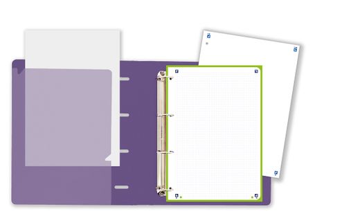 Carpeta Oxford Con Recambio colores vivos