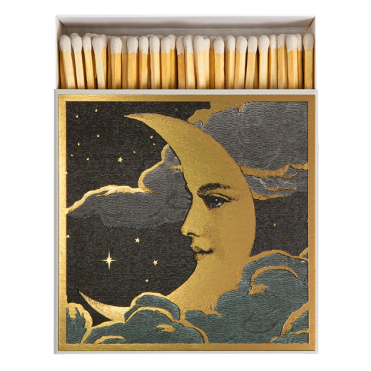 Cerillas Decorativas Luna y Estrellas Land of Nod Archivist 125 Ideal Regalo