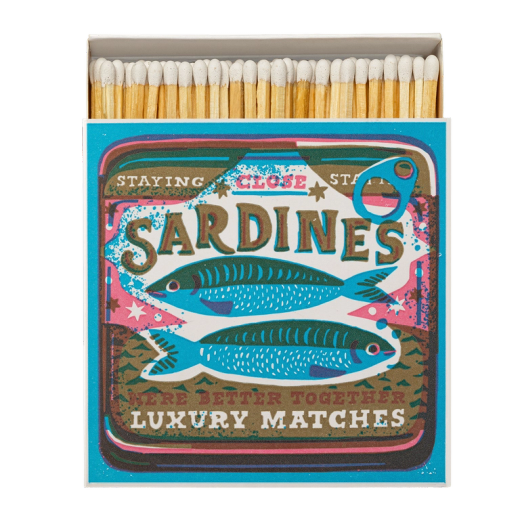 Cerillas Decorativas Sardinas Better Together Archivist 125 Ideal Regalo