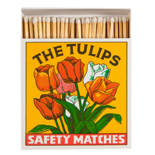 Cerillas Decorativas Tulipanes Color Archivist 125 Ideal Regalo