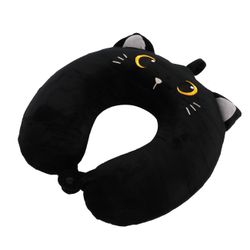 Cojín de Viaje Gato Negro ITotal Ideal Regalo