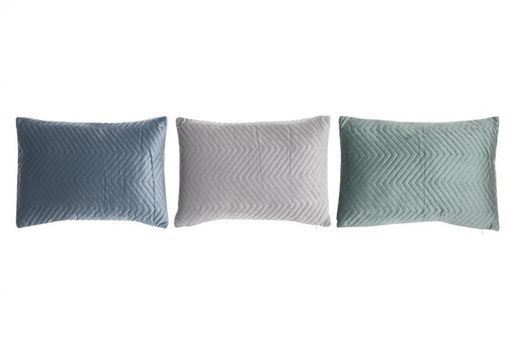 Cojin decorativo textura suave rectangular