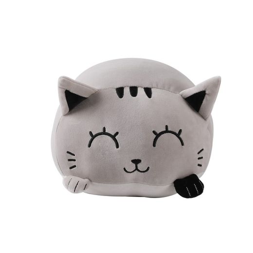 Cojín Peluche Gato Gris I Total Regalo