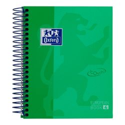 Cuaderno Cuadros A6 Oxford 120 hojas Colores Vivos