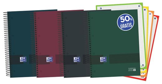 Cuaderno Oxford A5 120 Hojas Color Neutros