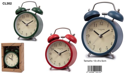 Despertador Campana Peq Timemark Ideal Regalo