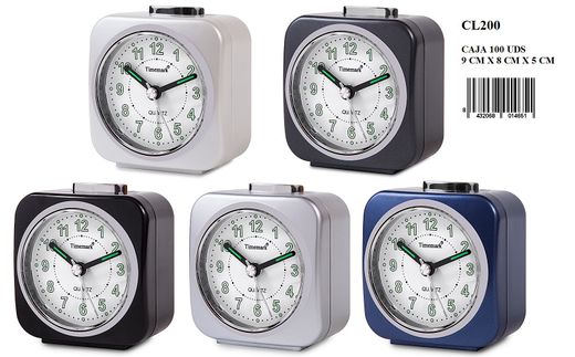 Despertador Con Luz Y Snooze Timemark Ideal Regalo