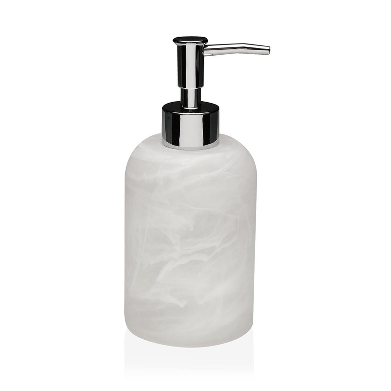 Compra Online Dispensador dosificador jabón baño efecto marmol stone blanco  en nuestra tienda Online de Juegos y Accesorios de Baño — WonderfulHome Shop