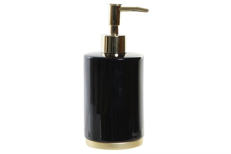 Dispensador de jabón para baño color negro, compra online