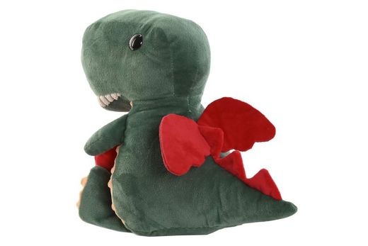 Dragon Verde Sant Jordi Peluche 14x26x25 Corazón