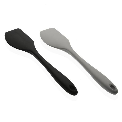 Espatula silicona para cocina color negro o gris