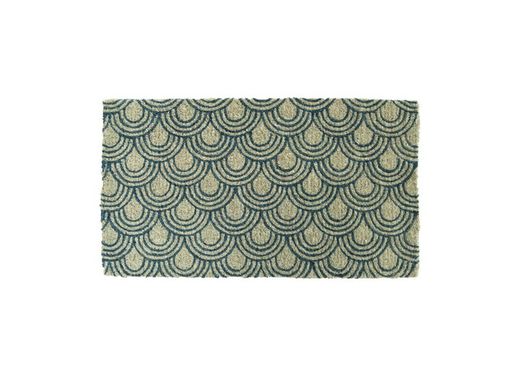Felpudo Art Deco Grueso Diseño Fisura Fisura