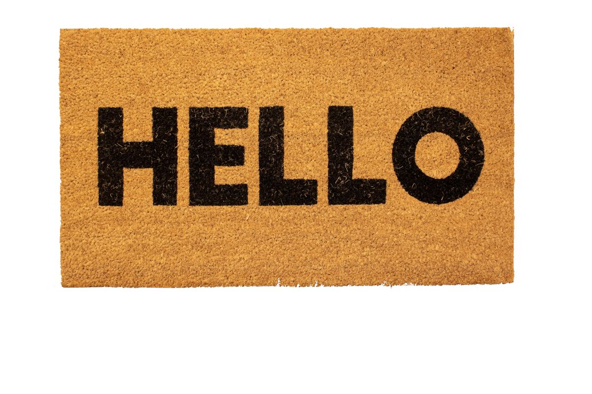 Felpudo Original Hola ITotal Ideal Regalo