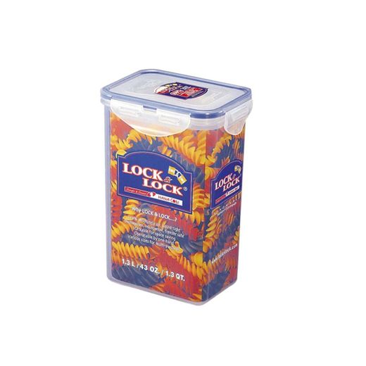 Fiambrera hermética Lock&Lock rectangular de 1,3 litros