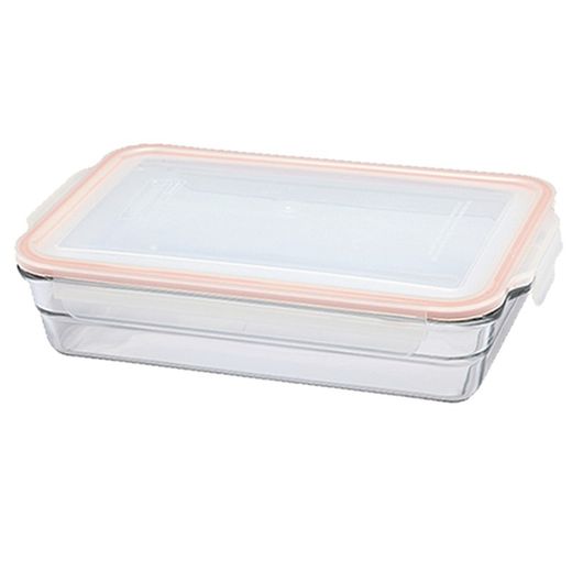 Fiambrera Hermético Horno Rectangular 2,2 l Glasslock
