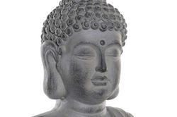 Figura buda decoración resina sentado