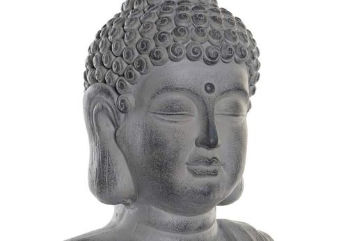 Figura buda decoración resina sentado