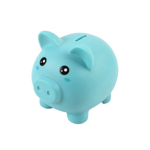 Hucha Cerdito Azul Oscuro ITotal Ideal Regalo