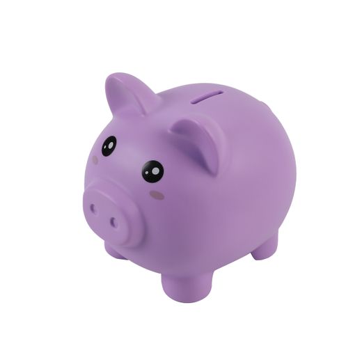 Hucha Cerdito Lila ITotal Ideal Regalo