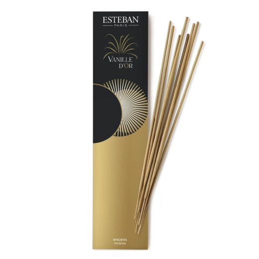 Incienso Vainilla d'Or Esteban Paris 20 Sticks