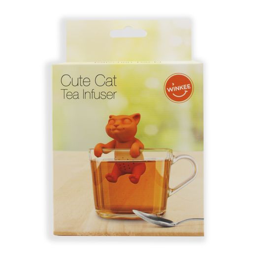 Infusor de Té Gato Bonito Ideal Regalo Winkee
