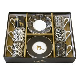 Juego de Café Porcelana Easy Life 6 pzs Sabana Easy Life