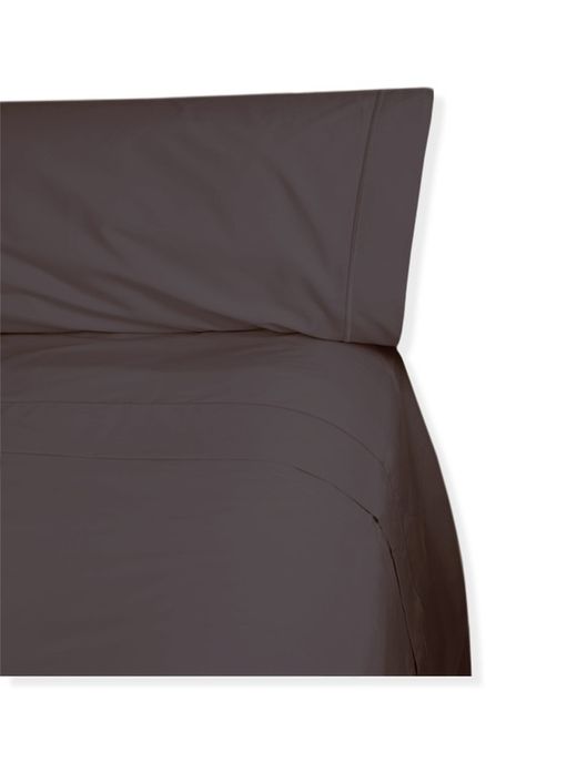 Juego de Sábanas Cama 150 160 Percal Royal Chocolate