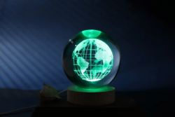 Lámpara Bola de cristal grande Mundo ITotal Idea Regalo