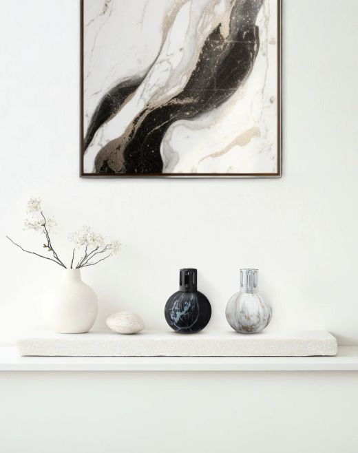 Lámpara Catalítica Lampe Berger Marbrure Blanca Elimina Olores