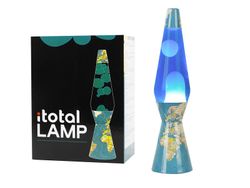 Lámpara de Lava 36 cm Blue Maps I Total Regalo