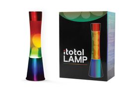 Lámpara de Lava 40 cm Arcoiris I Total Regalo