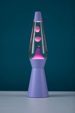 Lámpara de Lava ITotal Spaceship Lila Pastel