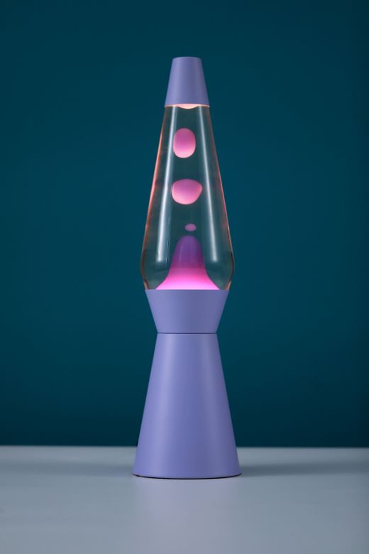 Lámpara de Lava ITotal Spaceship Lila Pastel