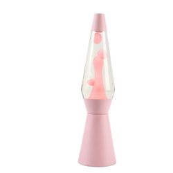 Lámpara de Lava ITotal Spaceship Rosa Pastel