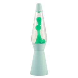 Lámpara de Lava ITotal Spaceship Verde Pastel