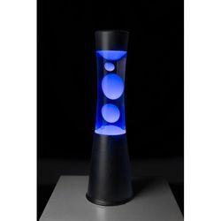 Lámpara de lava Led Negra Fisura