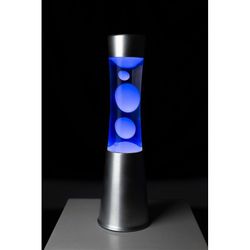 Lámpara de lava Led Plata Fisura