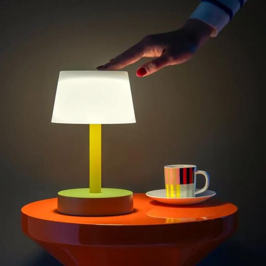 Lámpara de Mesa Fritz Idea Regalo Remember Coral