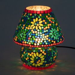 Lampara Mosaico Cristal Med