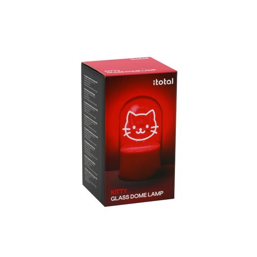 Lámpara Neón Cúpula Gato Ideal para Regalo I Total
