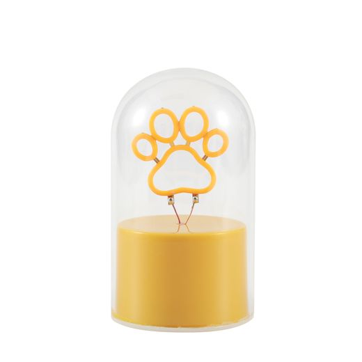 Lámpara Neón Cúpula Paw Ideal para Regalo I Total