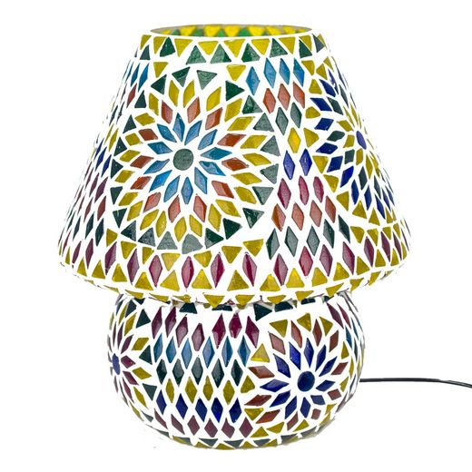 Lampara Sobremesa Cristal Decorado