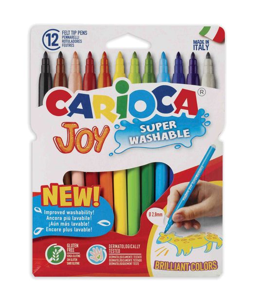 Lápices de Colores Joy 12 Colores Carioca