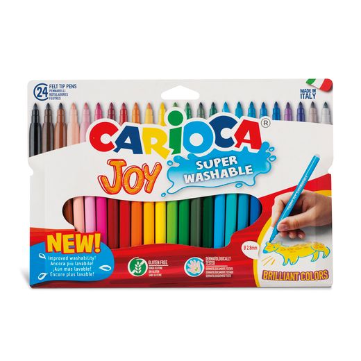 Lápices de Colores Joy 24 Colores Carioca