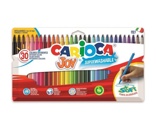 Lápices de Colores Joy 30 Colores Carioca