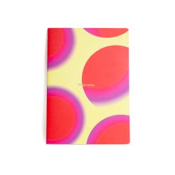 Libreta A5 Galaxy Amarilla Helio Ferretti Ideal Regalo