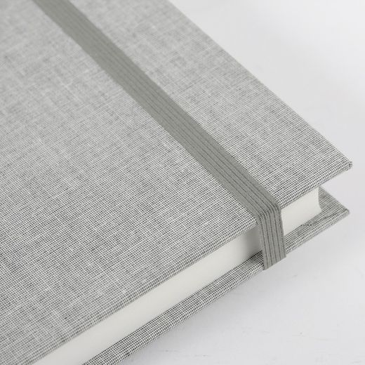 Libreta A5 Linum Gris Goldbuch 200 páginas