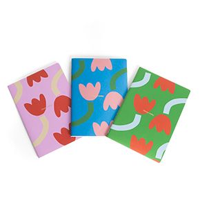Libreta A5 Tulipán Verde Helio Ferretti Ideal Regalo