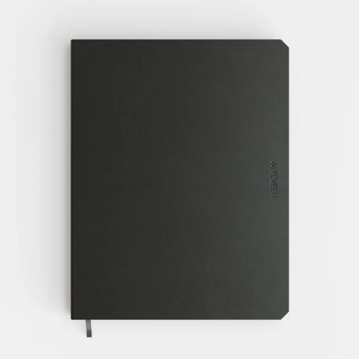 Libreta Kempen Grande Rayada Ashblack 192 Páginas 90 g/m² 17 x 22 cm