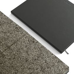 Libreta Kempen Grande Rayada Ashblack 192 Páginas 90 g/m² 17 x 22 cm